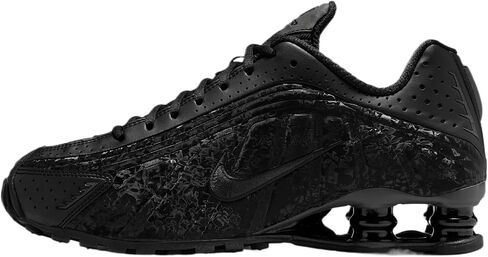 Nike Shox R4 Women's Shoes (HV0934-002, Black/Dark Smoke Grey) in Saudi Arabia