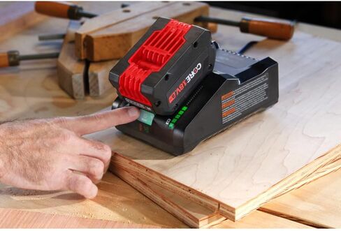 طقم تشغيل 18 فولت من BOSCH GXS18V-30N18 مع (1) بطارية عالية الطاقة CORE18V® 8 Ah و(1) شاحن توربيني للبطارية 18 فولت 16 أمبير in Saudi Arabia