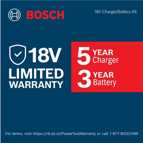 طقم تشغيل 18 فولت من BOSCH GXS18V-30N18 مع (1) بطارية عالية الطاقة CORE18V® 8 Ah و(1) شاحن توربيني للبطارية 18 فولت 16 أمبير in Saudi Arabia