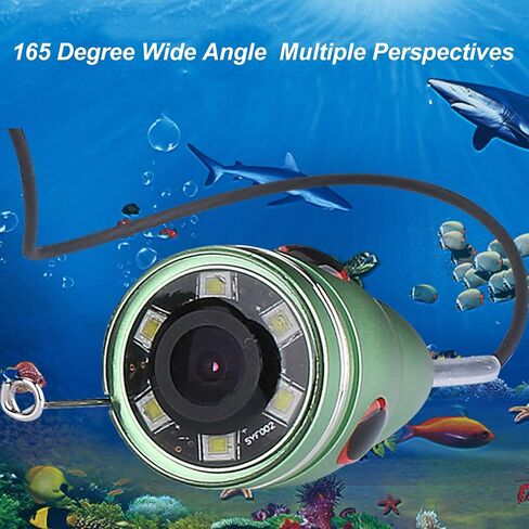 Underwater Visual Camera 4.3 Inch LCD HD Screen 165 Degree Wide Angle Digital Fishing Camera for Sea Fishing Boat Fishing Underwater Detection Seabed Exploration in Saudi Arabia