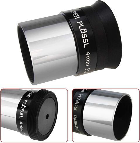 Astromania 1.25" 4mm Super Ploessl Eyepiece - The Most Inexpensive Way of Getting A Sharp Image in Saudi Arabia