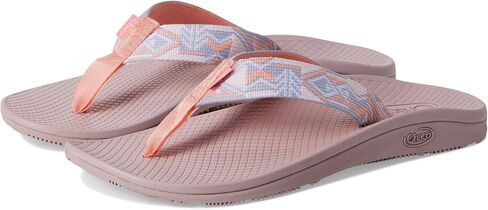 Chaco Women's Classic FLIP Sandal, Paddle Lilac Blush, 8 in Saudi Arabia