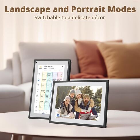 Dragon Touch 10.1 inch Digital Calendar Chore Chart – Interactive Touchscreen,Digital Picture Frame Smart Family Planner, Hearth Display Desk Digital Calendar Seamless Scheduling Black in Saudi Arabia
