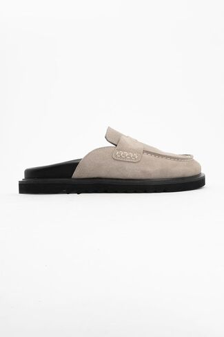 Forever & Always Shoes Laven - قباقيب جلد سويدي بيج (للنساء) in Saudi Arabia