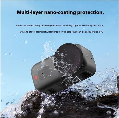 Filter Lens Protection Filter Set for DJI Osmo Nano,High Transmittance Water-Repellent Anti-Smudge Scratch-Resistant Photography Use (Black Mist 1/4) in Saudi Arabia