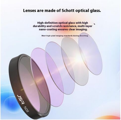 Filter Lens Protection Filter Set for DJI Osmo Nano,High Transmittance Water-Repellent Anti-Smudge Scratch-Resistant Photography Use (Black Mist 1/4) in Saudi Arabia