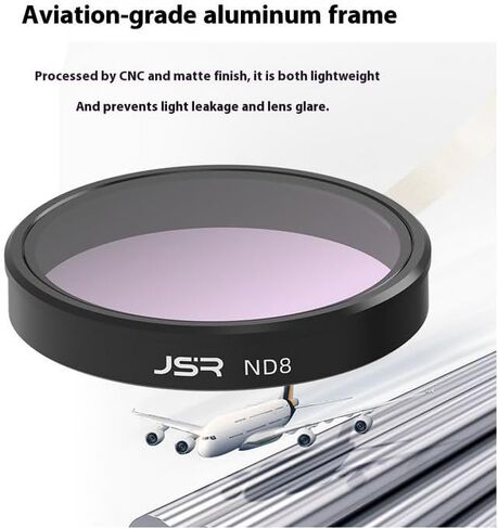 Filter Lens Protection Filter Set for DJI Osmo Nano,High Transmittance Water-Repellent Anti-Smudge Scratch-Resistant Photography Use (Black Mist 1/4) in Saudi Arabia