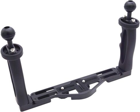 Handheld Stabilizer Diving Underwater Camera Housings/Waterproof with Double Handle for Dome Port Waterproof Case in Saudi Arabia