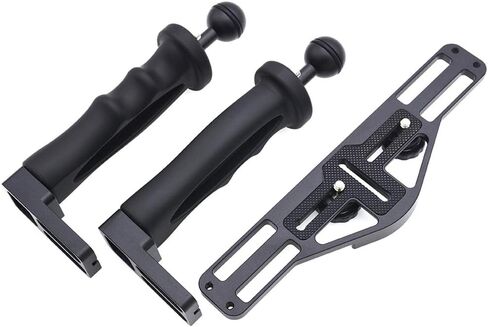 Handheld Stabilizer Diving Underwater Camera Housings/Waterproof with Double Handle for Dome Port Waterproof Case in Saudi Arabia