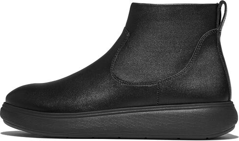 FitFlop Women's Iq-comff Leather Zip Ankle Boots in Saudi Arabia