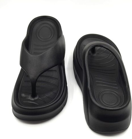 Solaud Women's Platform Flip Flops With Arch Support Summer Chunky Heeled Slides Casual Comfortable Wedge High Slip on Beach Sandals Thong Slippers in Saudi Arabia