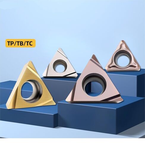 10 قطعة TPGH080202/204 TPGH110302/304 TBGT060102/104 R-F L-F أدوات القطع المملة CNC مخرطة كربيد إدراج لـ P.M(TPGH110304R-F GH02) in Kuwait