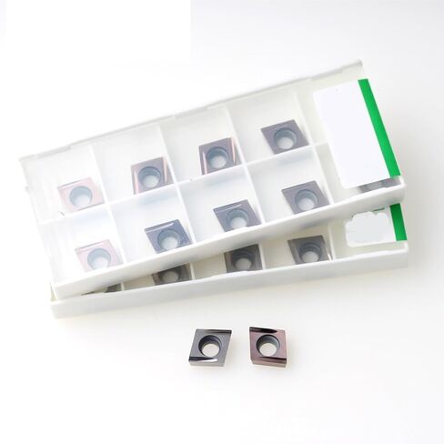 10 قطعة CCGT030102L-F CCGT040102L-F CCGT060202ER-U CCGT09T302ER-U GMH25 CNC مخرطة القاطع قطع كربيد إدراج تحول (CCGT030104L-F GMH25) in Kuwait