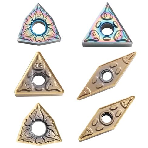 10 قطعة TNMG160404/408 WNMG080404/408 VNMG160404 VNMG160408 AM كما مخرطة CNC الخارجية تحول أداة كربيد قطع إدراج (VNMG160404AM GMZS20M) in Kuwait