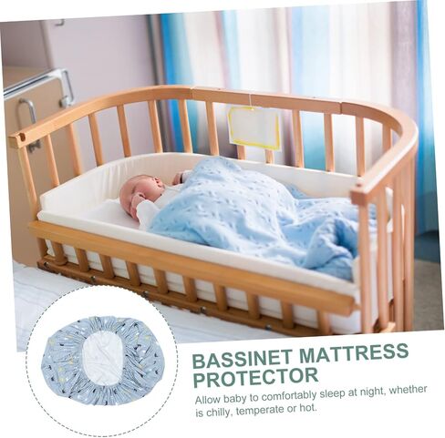 وسادة مرتبة VANZACK Bassinet، ملاءات قابلة للتنفس ومجهزة بشكل آمن لأسرة الأطفال والأسرّة للمراتب القياسية والساعة الرملية، صيف دافئ in Saudi Arabia