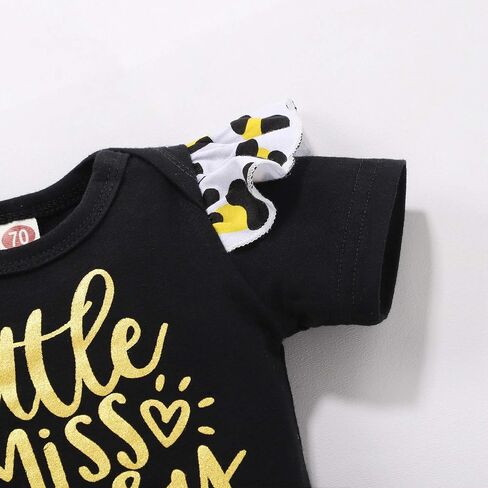 Baby Girls Clothes Summer Newborn Infant Outfits Onesie Shorts Bows 3Pcs Clothing Sets in Kuwait