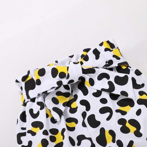 Baby Girls Clothes Summer Newborn Infant Outfits Onesie Shorts Bows 3Pcs Clothing Sets in Kuwait