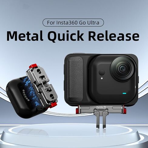 Magnetic Quick Release Mount for Insta360 GO Ultra, Aluminum Alloy Expansion Mount Adapter Holder in Saudi Arabia
