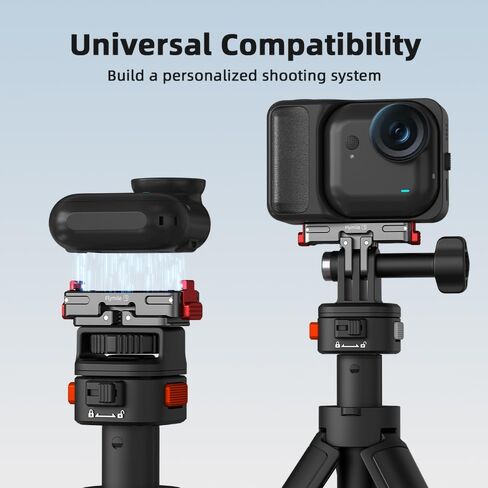 Magnetic Quick Release Mount for Insta360 GO Ultra, Aluminum Alloy Expansion Mount Adapter Holder in Saudi Arabia