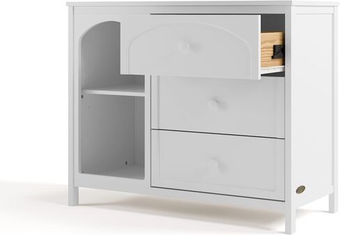 Graco Olivia 6 Drawer Double Dresser (Hazelnut) – GREENGUARD Gold Certified Storage for Baby and Kids Bedroom, Interlocking Drawer System, Anti-Tip Kit Included in Saudi Arabia