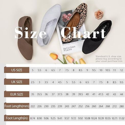 Frank Mully Women's Knitted Flats Square Toe Shoes Breathable Ballet Flats with Arch Support Comfort Walking Shoes for Women in Kuwait
