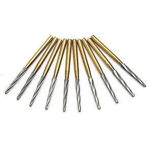 10Pcs/Set High Speed Burs Tungsten Steel Carbide Bur Polishing Drill Bit in Saudi Arabia