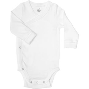 Unisex Baby Long-Sleeve Onesie Bodysuit - 100% Organic Cotton, Soft and Breathable Baby Clothes - Room-To-Grow in Saudi Arabia