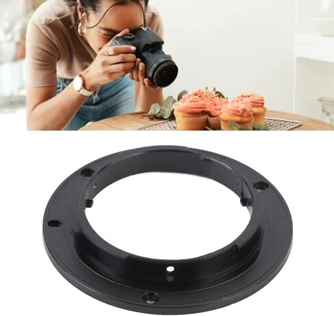 Akozon Camera Bayonet Circle ABS Bayonet Mount for NX100 NX10 NX11 18-55MM Lens White in Saudi Arabia