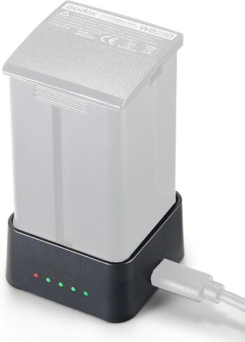 Godox UC30 USB Charger for Godox AD200Pro II AD200Pro for WB29 WB29A WB29B Battery Pack in Saudi Arabia