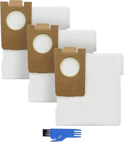 Replacement Dust Bags Compatible with Verefa V60 Pro, V60M Pro, Sysperl Climee Robot Vacuum, 2L (6Pack) in Saudi Arabia