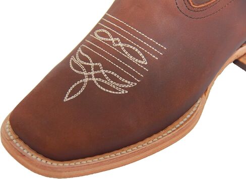 Women’s Leather Western Boot Square Toe Floral Embroidered Womens Cowboy Boots in Saudi Arabia
