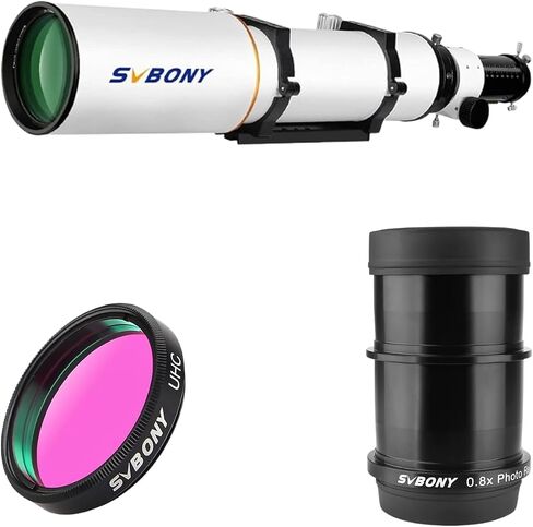 SV503 102mm F7 ED Telescope, 0.8X M54X1 Field Flattener&1.25" UHC Filter in Saudi Arabia
