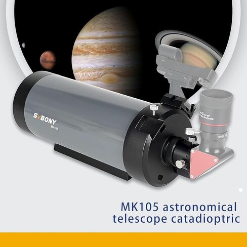 SVBONY MK105 Maksutov Cassegrain OTA, SV182 Finderscope with 1.25" Variable Polarizing Filter in Saudi Arabia