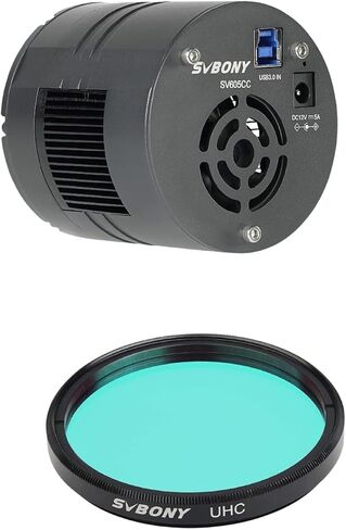 SVBONY SV605CC Cooled Astrophotography Camera, 9MP IMX533 USB3.0 CMOS Color Astronomy Camera with 2" UHC Filter in Saudi Arabia