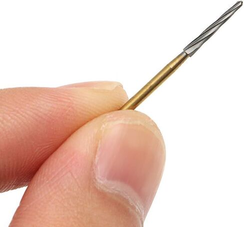 10Pcs/Set High Speed Burs Tungsten Steel Carbide Bur Polishing Drill Bit in Saudi Arabia