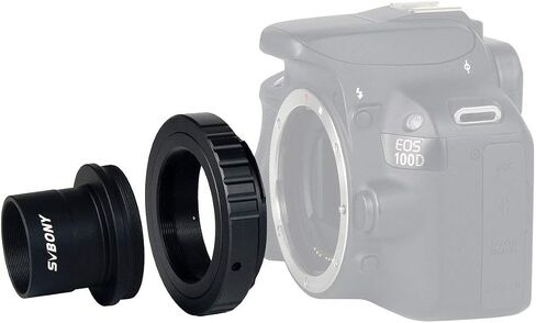 SVBONY T2 T Ring Adapter and T Adapter, 1.25 inches Metal Telescope Camera Adapter Bundle with SV220 H-Alpha OIII 3nm Dual-Band 1.25" Filter, Telescope Accessories for Deep Sky Astrophotography in Saudi Arabia