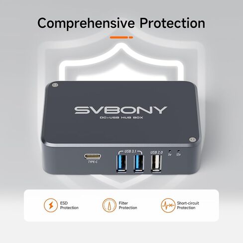 مرشح تلسكوب SVBONY SV220، حزمة مرشح سديم H-Alpha OIII 3nm ثنائي النطاق 2 بوصة مع محول طاقة علم الفلك SV241، صندوق محور USB صغير DC، محور USB متكامل للتصوير الفلكي للسماء العميقة في الهواء الطلق in Saudi Arabia