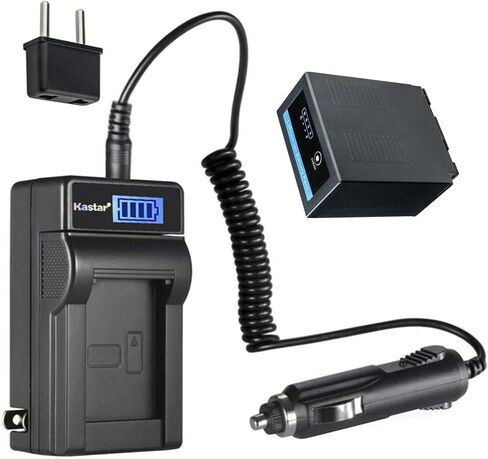 بطارية Kastar CGR-D54Pro وشاحن تيار متردد LCD متوافق مع باناسونيك AG-DVC15 AG-DVC15P، AG-DVC30 AG-DVC30E AG-DVC30P، AG-DVC32، AG-DVC33، AG-DVC60 AG-DVC60E، AG-DVC62، AG-DVC63، AG-DVC80 in Saudi Arabia