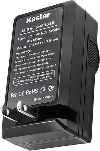 بطارية Kastar CGR-D54Pro وشاحن تيار متردد LCD متوافق مع باناسونيك AG-DVC15 AG-DVC15P، AG-DVC30 AG-DVC30E AG-DVC30P، AG-DVC32، AG-DVC33، AG-DVC60 AG-DVC60E، AG-DVC62، AG-DVC63، AG-DVC80 in Saudi Arabia