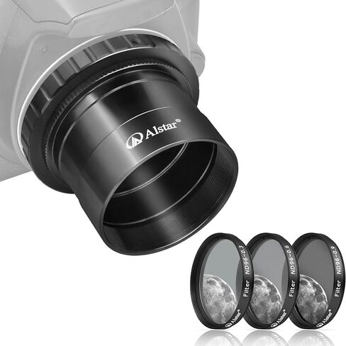 Alstar 2" Telescope Moon Filter Set - Bundle with - M42 to 2 inch Telescope Adapter in Saudi Arabia