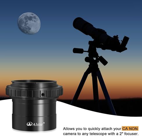 Alstar 2" Telescope Moon Filter Set - Bundle with - M42 to 2 inch Telescope Adapter in Saudi Arabia