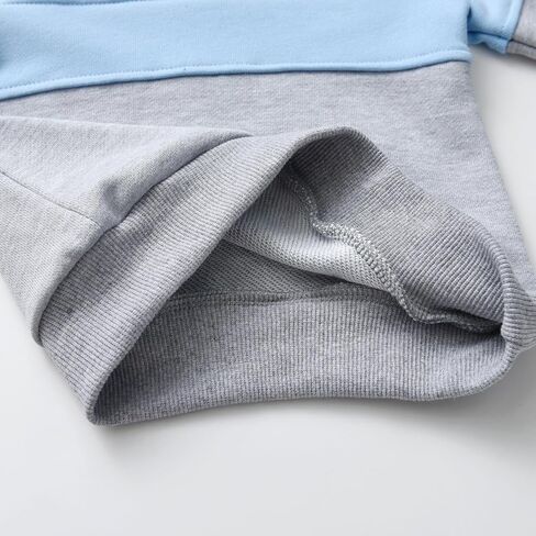 Children Kids Baby Boys Fashion Clothes Set Toddler Boy Thin Cotton Patchwork Sweatshirt and Casual Pants Outfit in Saudi Arabia