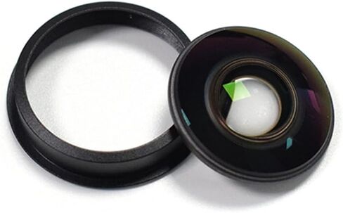 [1 Pcs] Camera Lens Glass Replacement for Insta360 X3, 360° Lens Repair Part with Mounting Ring, Compatible with Insta 360 X3 Action Camera Accessories in Saudi Arabia