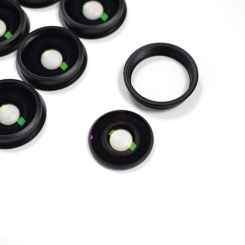 [1 Pcs] Camera Lens Glass Replacement for Insta360 X3, 360° Lens Repair Part with Mounting Ring, Compatible with Insta 360 X3 Action Camera Accessories in Saudi Arabia