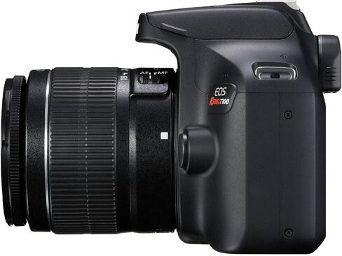 Canon EOS Rebel T100 / 4000D DSLR Camera with Canon EF-S 18-55mm F/3.5-5.6 DC III Zoom, EF 75-300mm f/4-5.6 III and 420-800mm f/8.3 HD Lens + 128 GB Memory + Filters + More (34pc Bundle) (Renewed) in Saudi Arabia