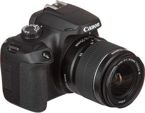 Canon EOS Rebel T100 / 4000D DSLR Camera with Canon EF-S 18-55mm F/3.5-5.6 DC III Zoom, EF 75-300mm f/4-5.6 III and 420-800mm f/8.3 HD Lens + 128 GB Memory + Filters + More (34pc Bundle) (Renewed) in Saudi Arabia