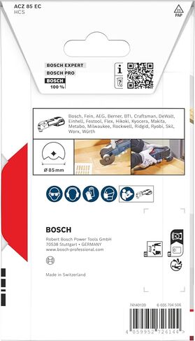 Bosch 1x ACZ 85 EC Segment Blade (for Softwood, Ø 85 mm, Professional Accessory Multitool) in Saudi Arabia