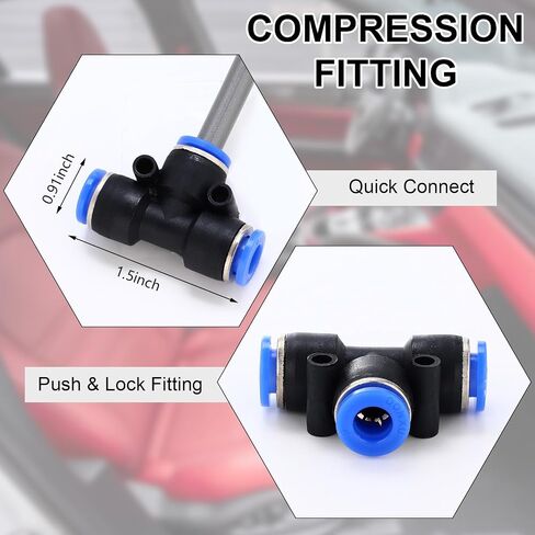 4 Set Heavy Duty Truck Air Seat Blow Gun Air Duster Blow Gun with 2 Interchangeable Nozzle Tips 1/4 Inch NPT X 11.5 Feet Nylon Hose Dust Cleaner for Truck Cab (Classic) in Saudi Arabia
