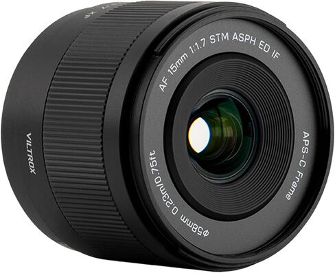 عدسة VILTROX 15 مم F1.7 X-Mount لـ Fuji، APS-C عدسة تركيز تلقائي بزاوية واسعة للغاية لكاميرات Fujifilm X-Mount X-T5 X-H2 X-T50 X-M5 X-T30 II X-Pro3 X-S20 X-E4 in Kuwait