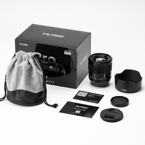 VILTROX AF 56mm F1.2 Pro XF مع عدسة محرك HyperVCM، عدسة APS-C Portrait Prime متوافقة مع كاميرات Fujifilm X-E5 XT30II X-H2 X-H2S X-T5 X-S20 X-T50 X-M5 X Mount in Saudi Arabia